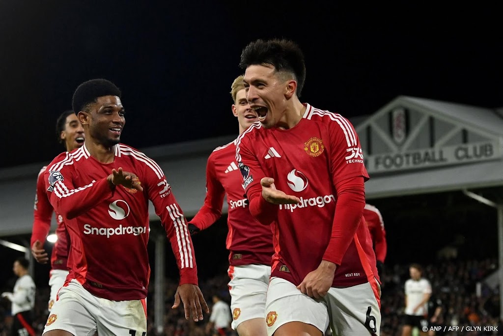 Martínez bezorgt Manchester United zege bij Fulham