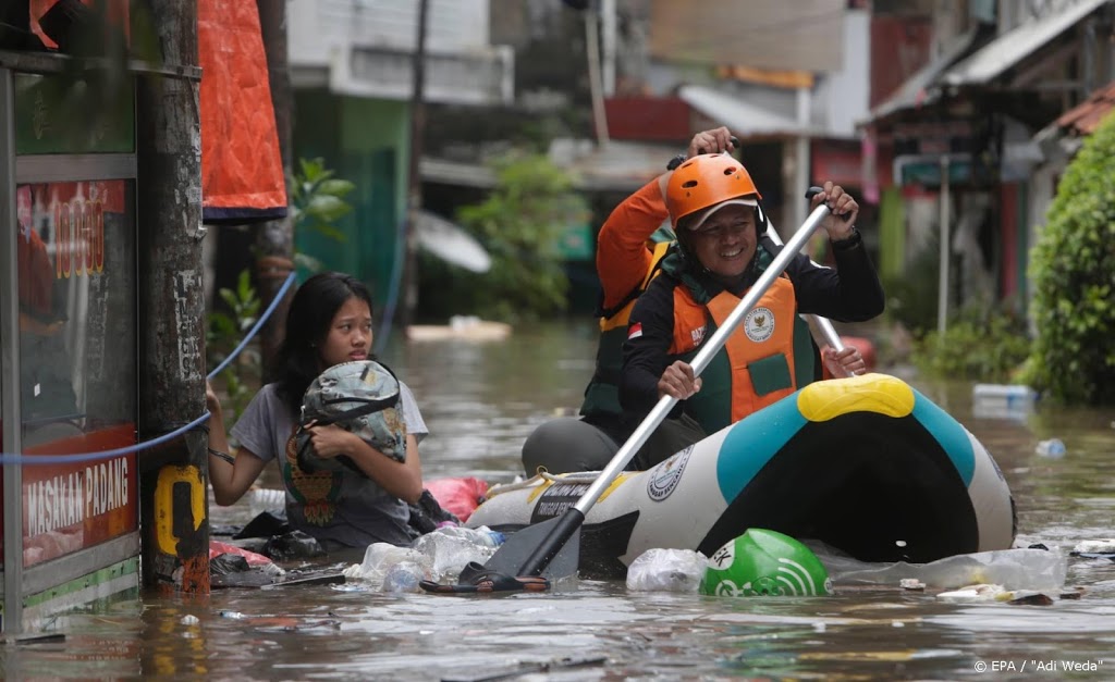 Doden door overstromingen Indonesië