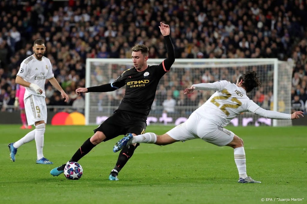 Manchester City zet met winst bij Real stap naar kwartfinale