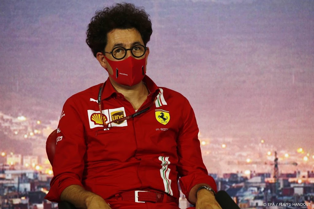Ferrari-baas Binotto: het moet en zal beter in Formule 1