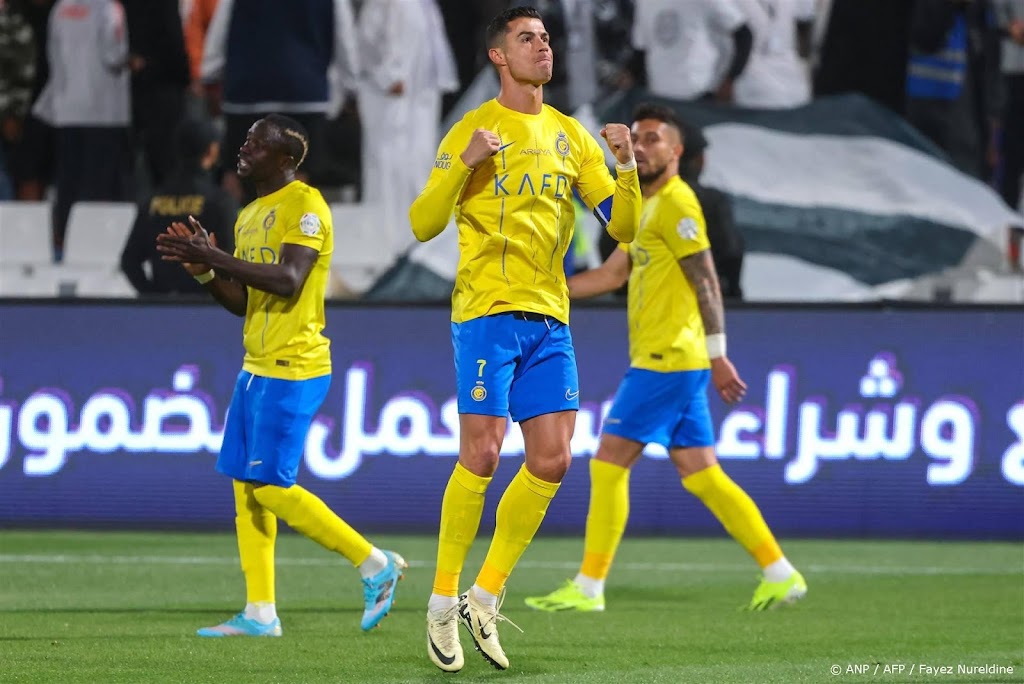 Ronaldo zorgt voor ophef in Saudi-Arabië met 'obsceen gebaar'