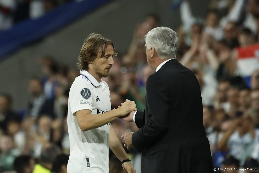 Real-coach Ancelotti snapt frustratie Modric om weinig speeltijd