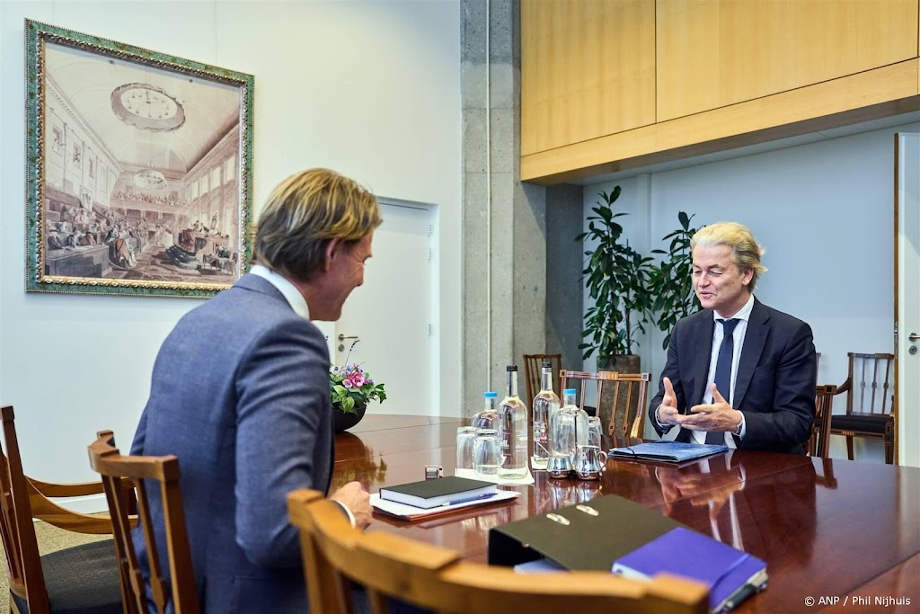 Wilders hoopt met draai Oekraïne op snellere komst nieuw kabinet