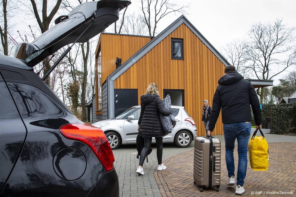 Recordaantal gasten in hotels, campings en vakantiehuisjes