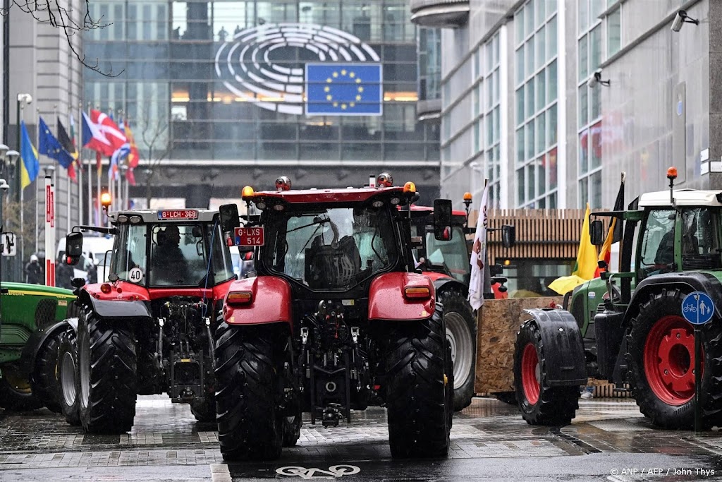 Boeren verlaten Brussel na uit de hand gelopen protest
