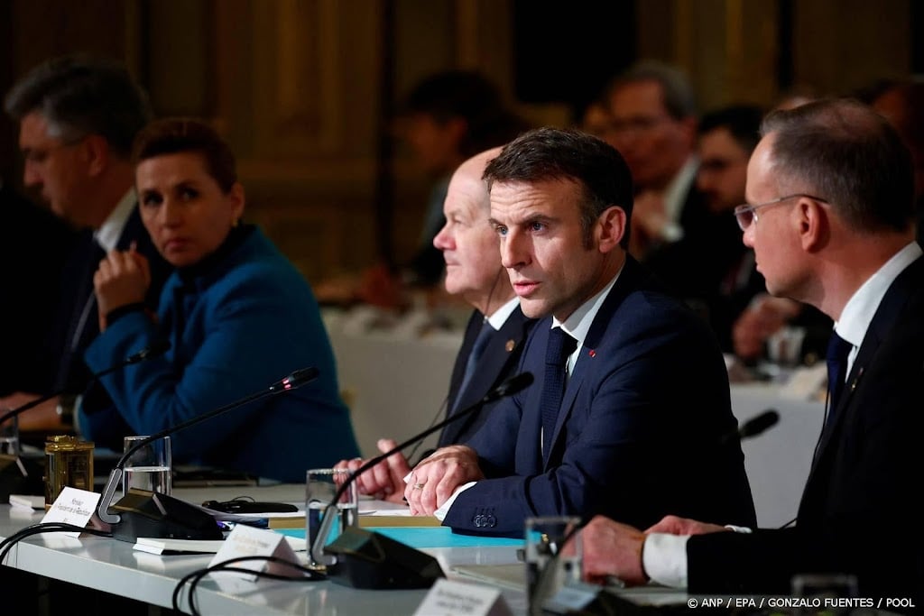 Franse president: Oekraïne heeft onze verdere steun nodig