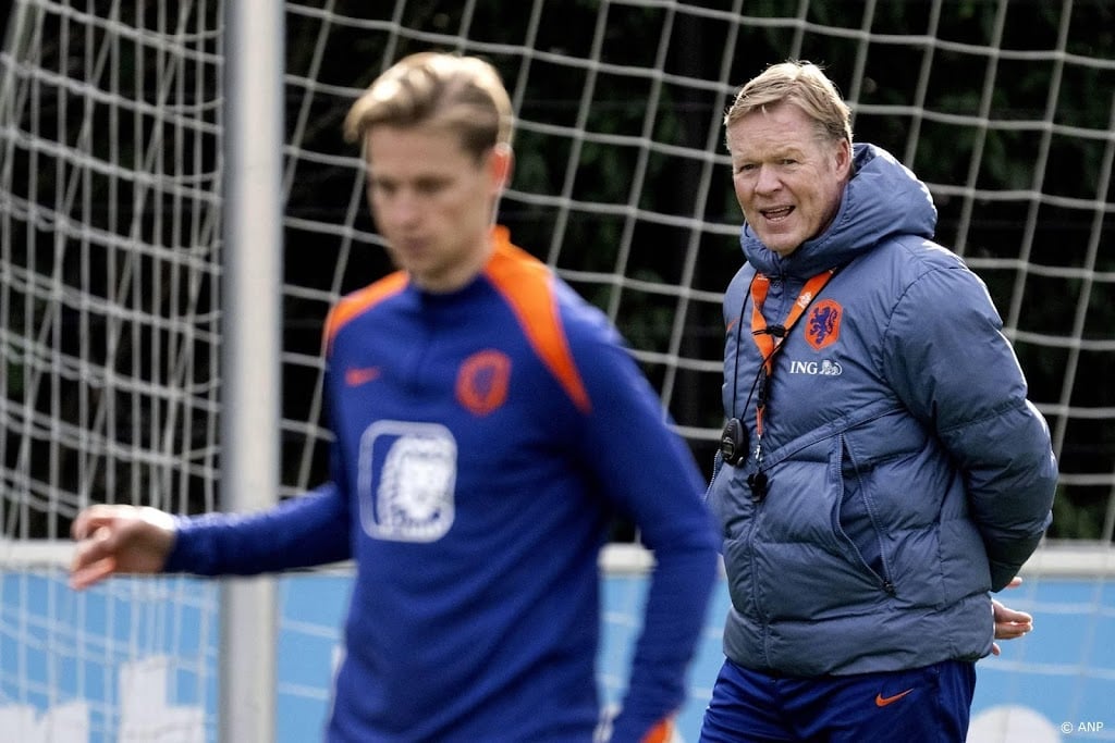 Geblesseerde De Jong mist oefeninterlands van Oranje