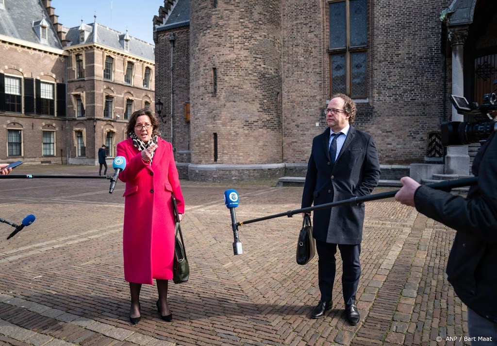 Gesprekken verkenning gaan pas na debat van woensdag verder 