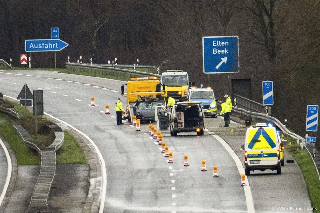 Vier Nederlanders omgekomen op snelweg Duitsland