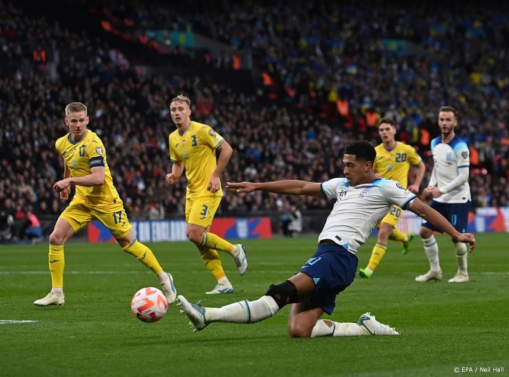 Engeland wint op Wembley ook van Oekraïne 