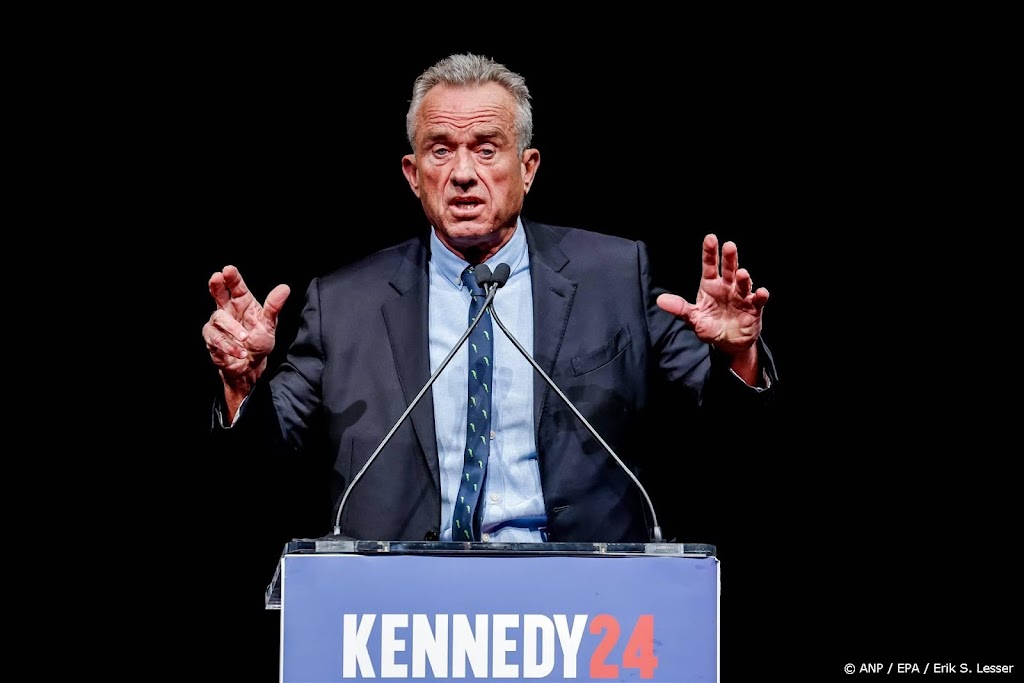 Onafhankelijk presidentskandidaat Kennedy stelt running mate voor