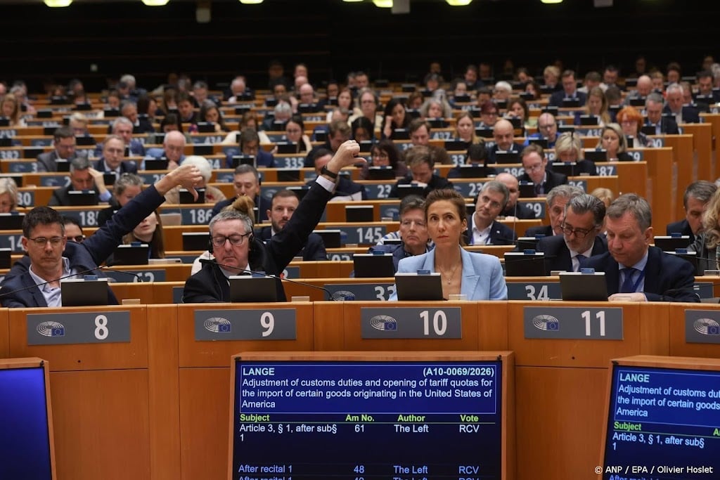Europees Parlement stemt in met deel handelsdeal VS met 'vangnet'