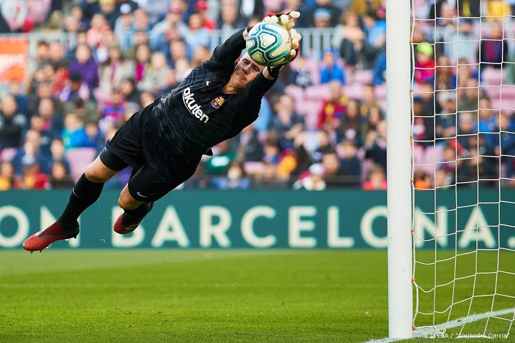 Barcelona onderbreekt contractbesprekingen doelman Ter Stegen