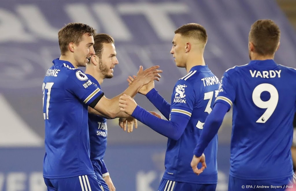 Leicester City moeizaam langs Crystal Palace