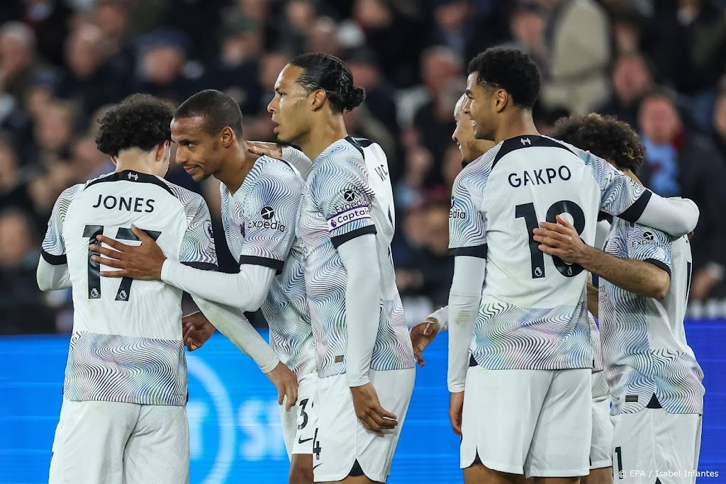 Liverpool wint mede dankzij doelpunt Gakpo bij West Ham