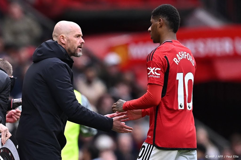 Ten Hag vraagt om steun voor naar vorm zoekende Rashford