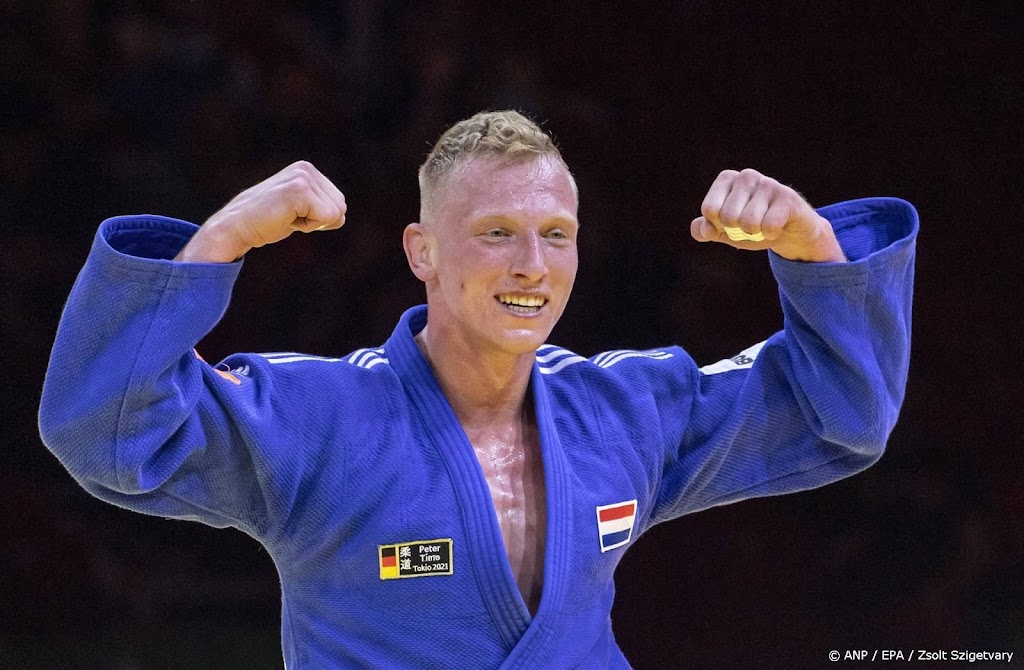 Judoka De Wit houdt zilver over aan eerste EK-finale