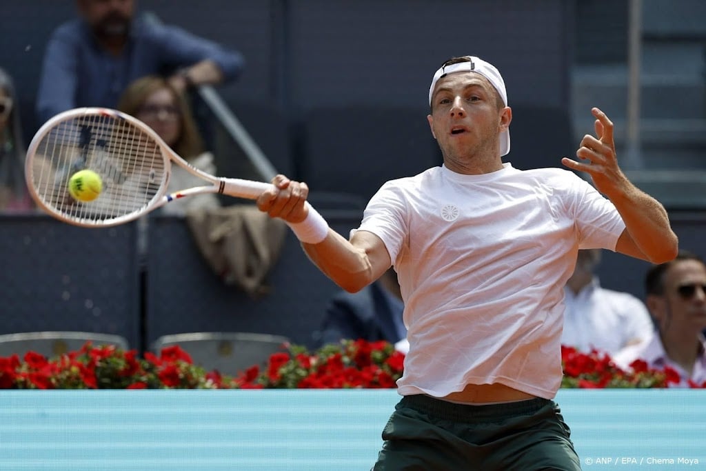 Griekspoor verliest in Madrid in twee sets van Italiaan Musetti