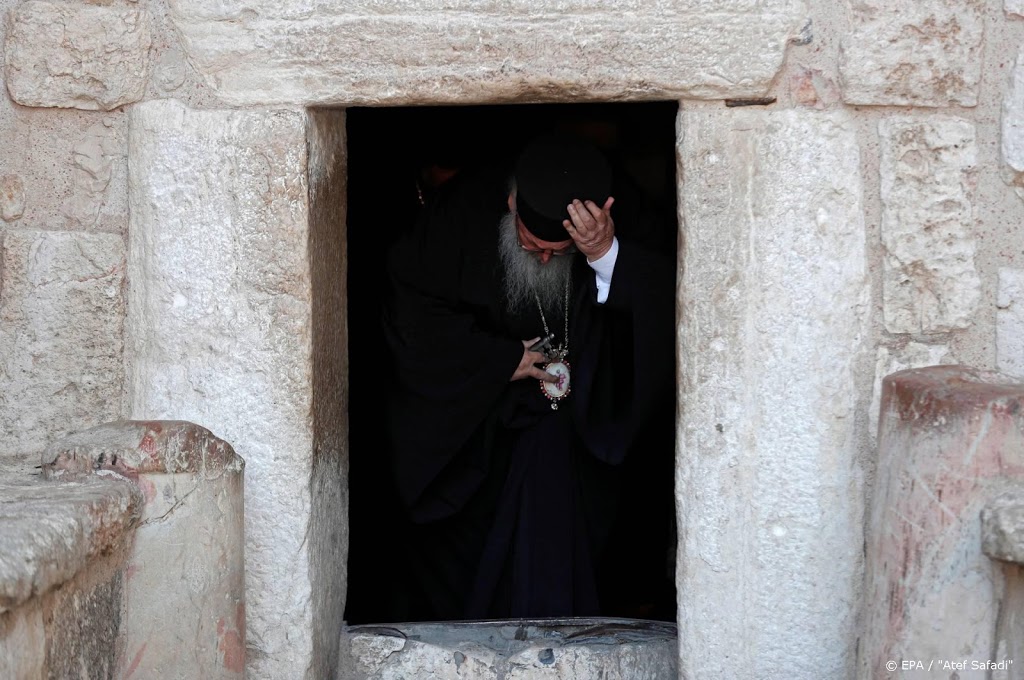 Geboortekerk in Bethlehem na coronasluiting weer open