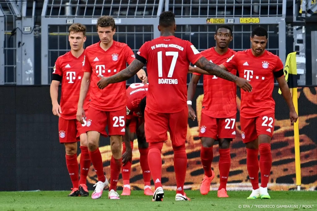 Bayern München vergroot voorsprong op Dortmund