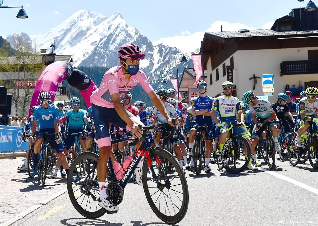 Wielrenner Bernal houdt goede moed ondanks slechte dag in Giro