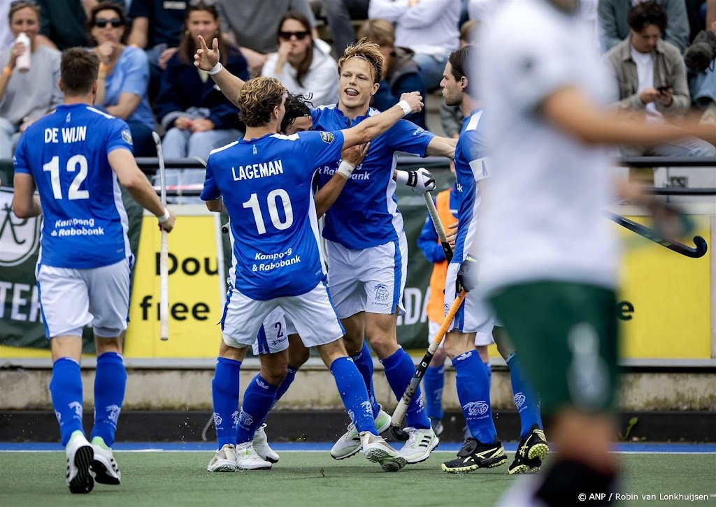 Hockeyers Kampong grijpen landstitel tegen Rotterdam