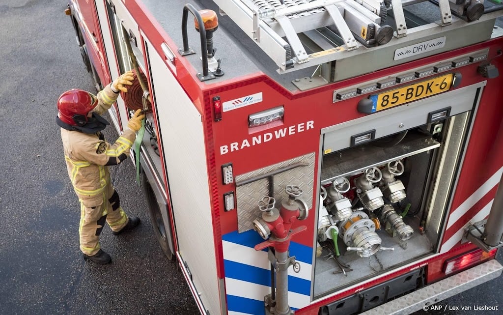 Natuurbrand bij Koog aan de Zaan