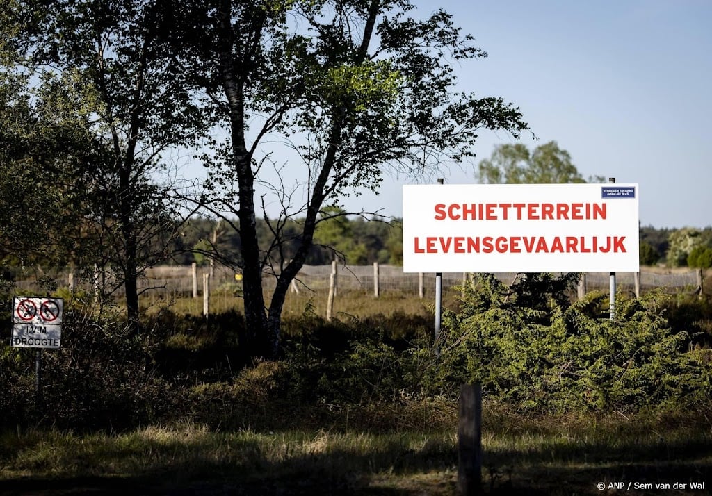 Defensie stopt oefeningen om natuurbrandrisico in Nederland
