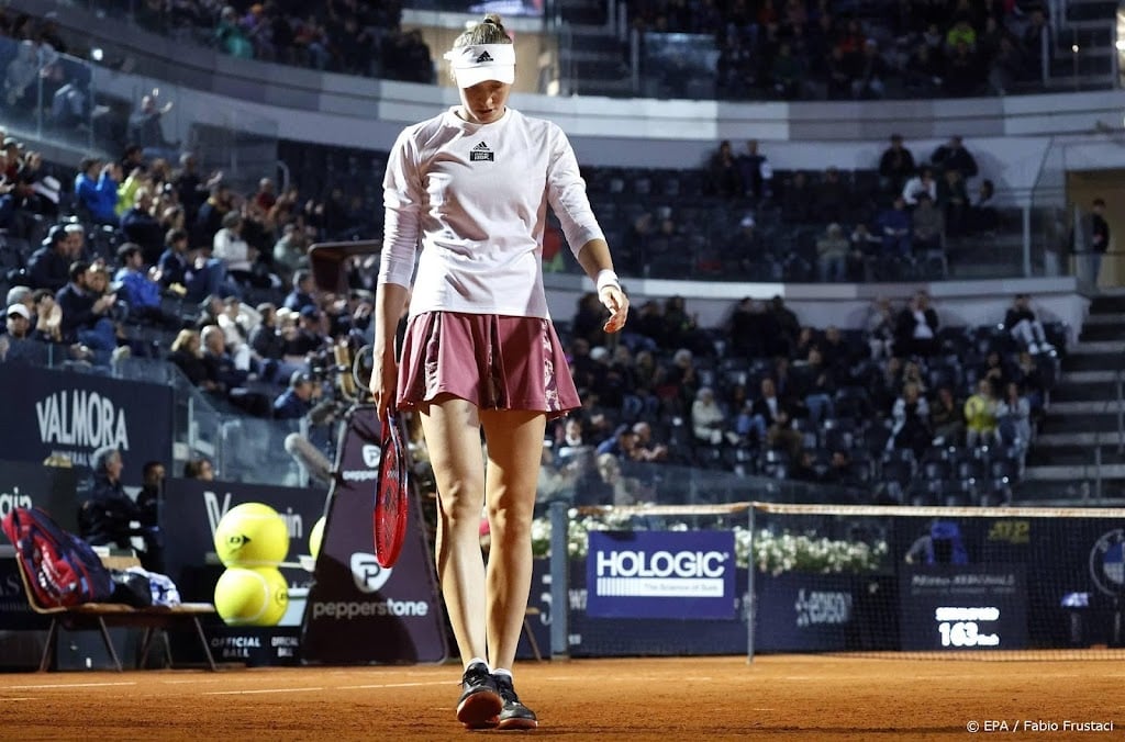 Twijfels over fitheid tennisster Rybakina vlak voor Wimbledon  