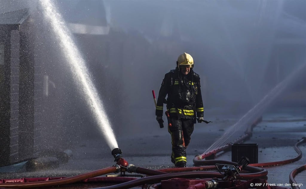 Brand in wooncomplex in Waddinxveen