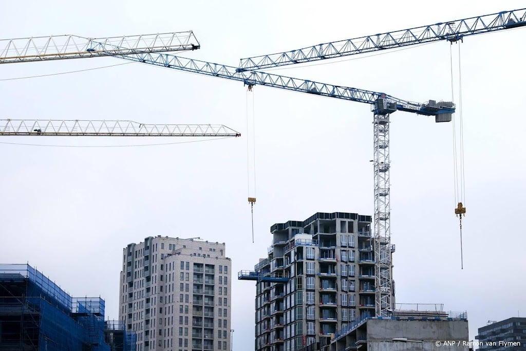 Minder vergunningen voor nieuwbouwwoningen afgegeven