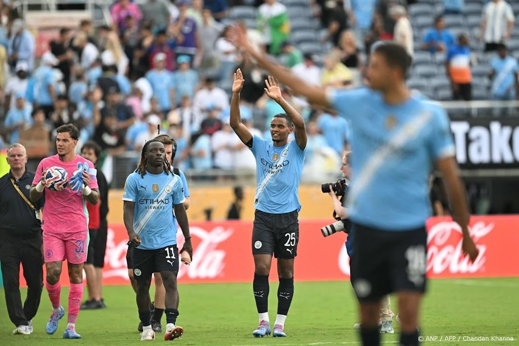 Manchester City groepswinnaar op WK na ruime zege op Juventus