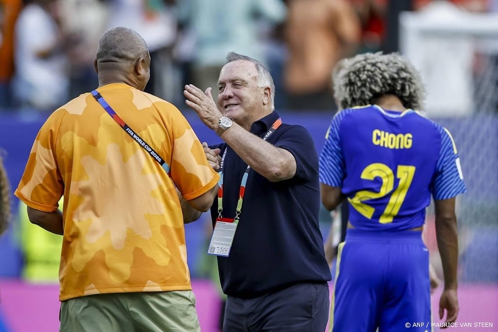 Advocaat vindt dat Curaçao zichzelf heeft overtroffen op WK 