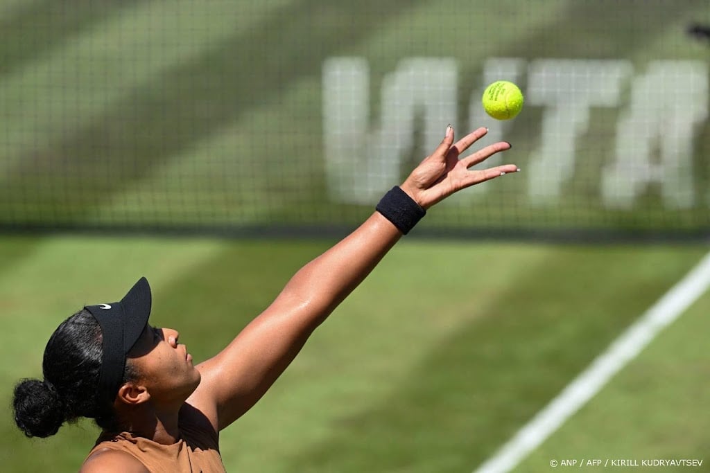 Osaka bereikt eerste finale op gras op tennistoernooi Bad Homburg