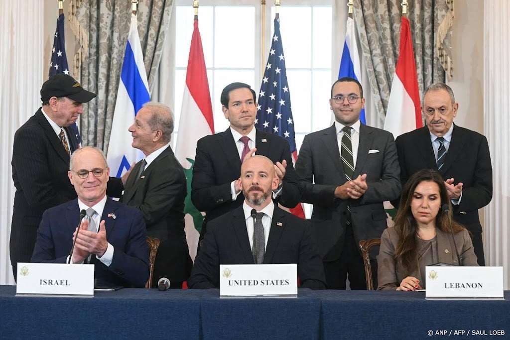 Israël en Libanon sluiten nieuw akkoord na overleg in Washington