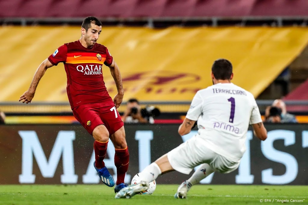 AS Roma in slotfase langs Fiorentina