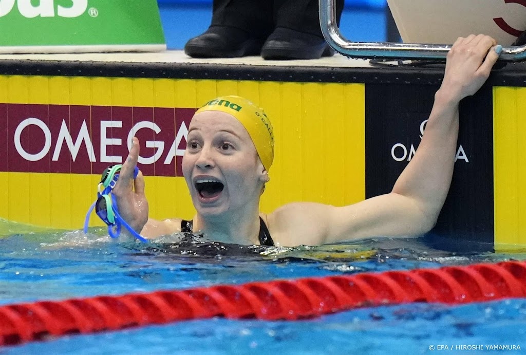 Wereldrecord O'Callaghan, Steenbergen vijfde op 200 meter vrij