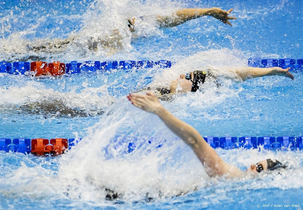 Zwemster De Waard mist bij WK finale op 50 meter rugslag