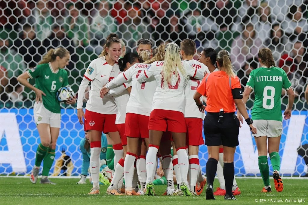 Olympisch kampioen Canada schakelt Ierland uit op WK voetbal 