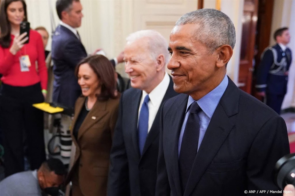 Oud-president Obama steunt Harris als presidentskandidaat