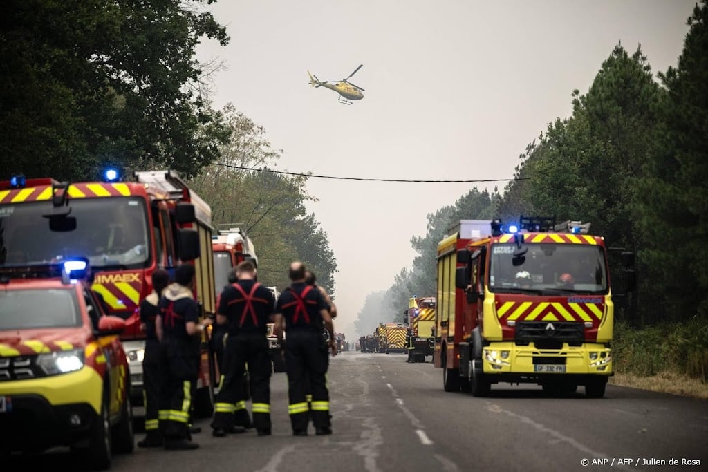 Nog eens 55.000 evacuaties door brand nabij Bordeaux