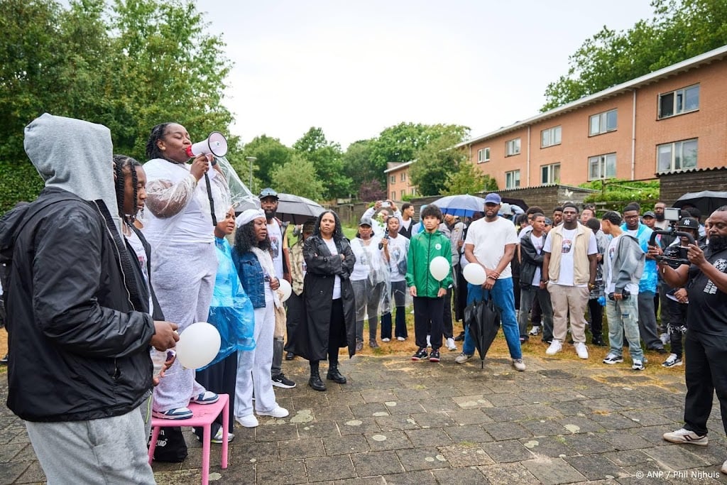 Stille tocht in Rotterdam voor doodgeschoten Jahfairel