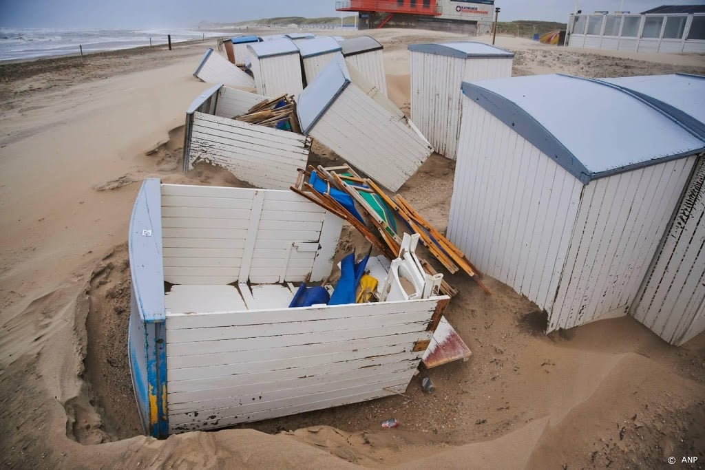 Storm Francis veroorzaakt vooral schade in kustprovincies