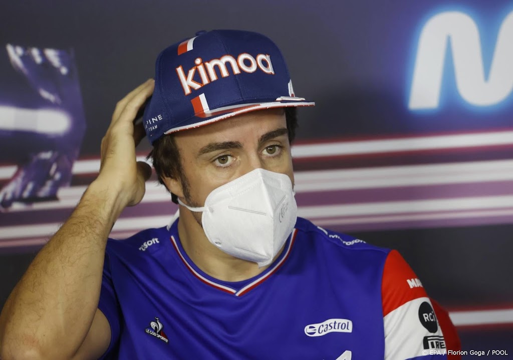 Alonso ook volgend jaar bij Alpine F1 Team in Formule 1