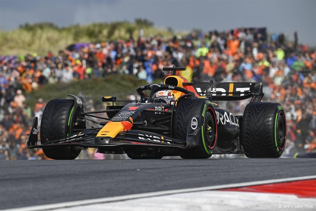 Verstappen start voor derde jaar op rij vanaf pole in Zandvoort