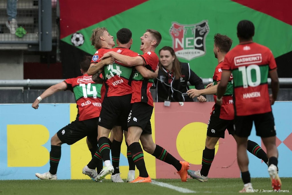NEC stelt eigen aanhang een beetje gerust met zege op RKC
