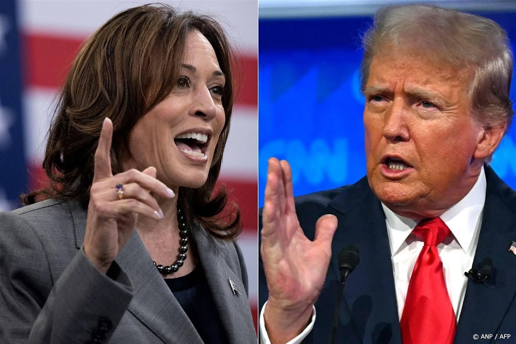 Nieuwssite: onenigheid over microfoons bij debat Trump en Harris