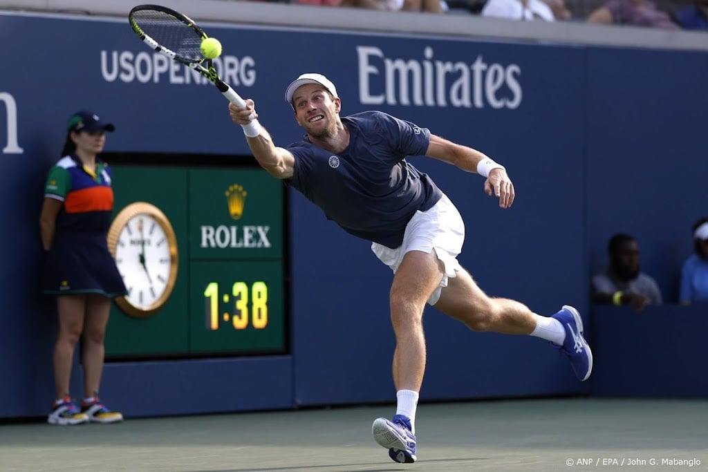 Van de Zandschulp verliest in eerste ronde US Open van Rune