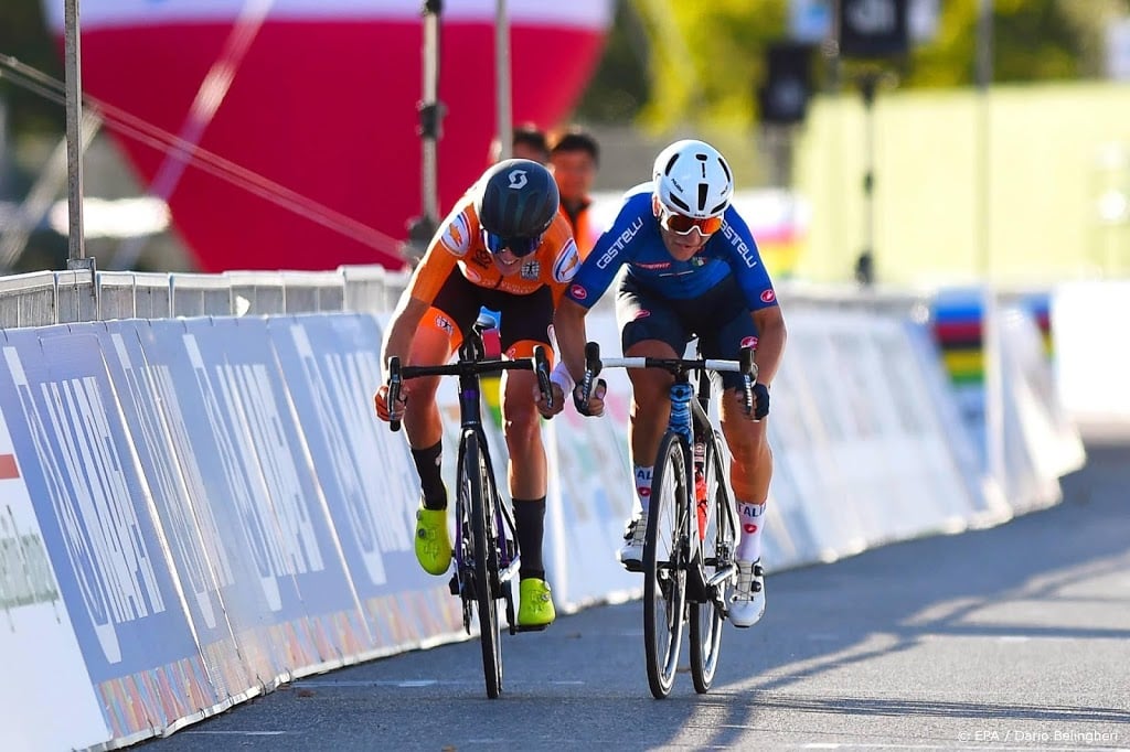 Van Vleuten heeft een zilveren medaille met een bijzonder verhaal