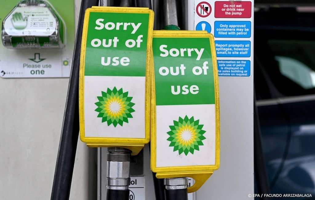 Tekorten bij 30 procent van Britse BP-pompstations